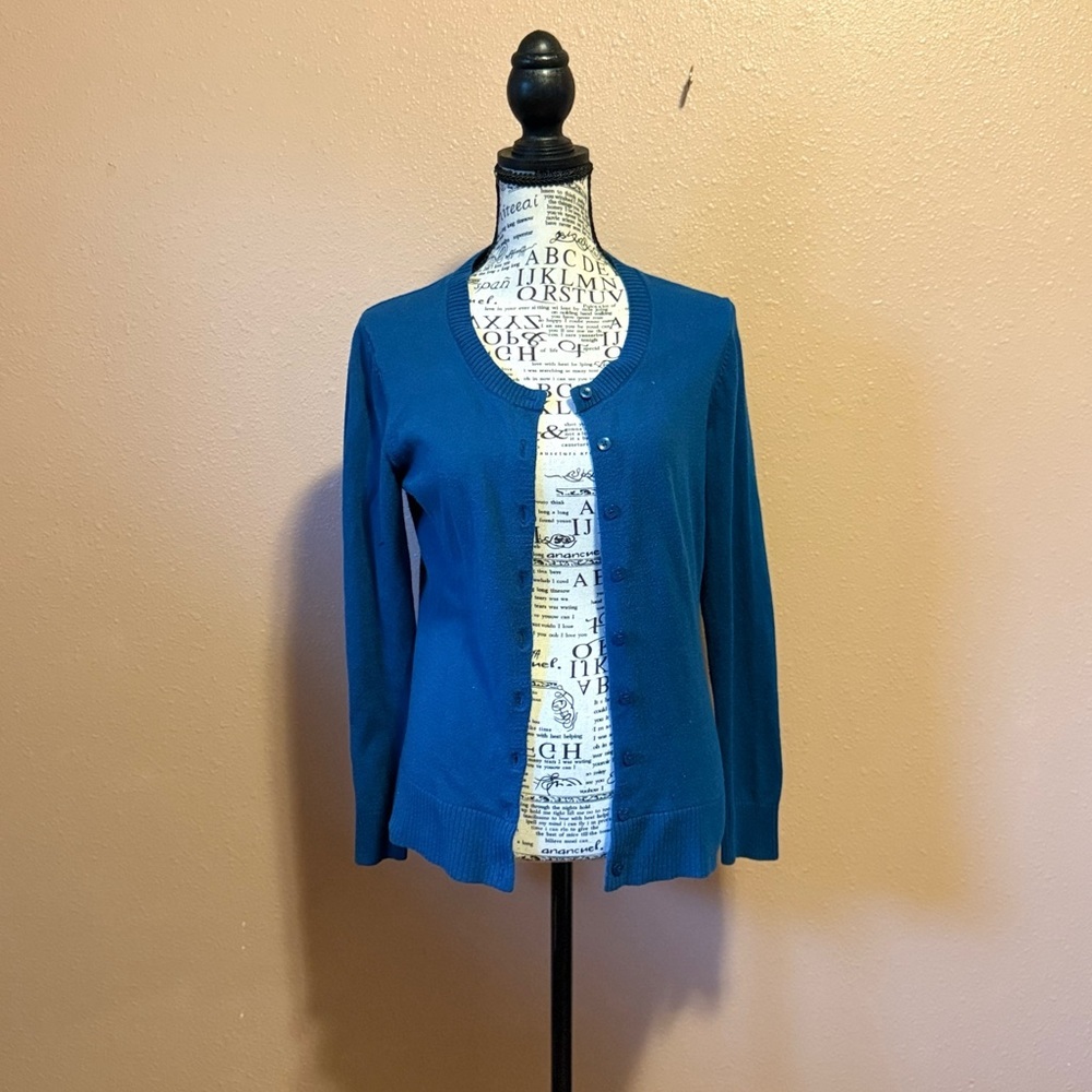 GAP Teal Knit Sweater